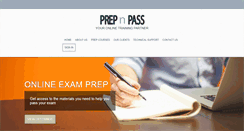 Desktop Screenshot of prepnpass.com