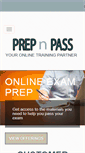 Mobile Screenshot of prepnpass.com